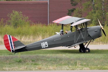 LN-KFT / 189 (185) DeHavilland DH-82A Tiger Moth