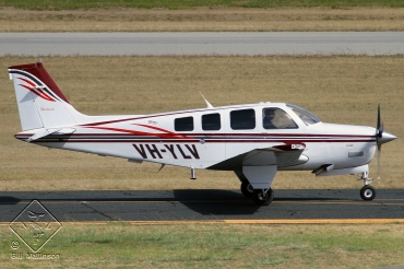 VH-YLV, (cn E-3375),  Beechcraft 36 Bonanza