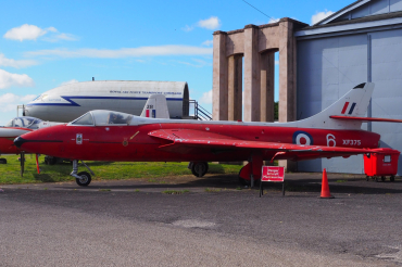 XF375 (S4/U/3275) 1955 Hawker Hunter F.6