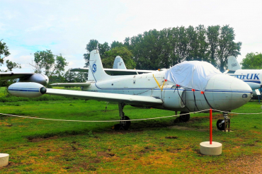 XN500 (PAC/W/10161) 1959 Hunting P-84 Jet Provost T.3A