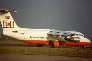 G-TNTG (E3182) 1990 British Aerospace BAe-146-300QT