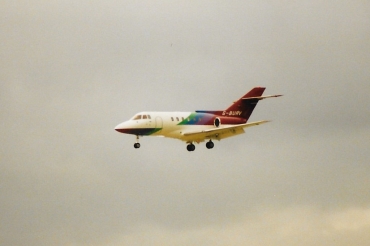 G-BURV (cn 258213) BAe 125-800B