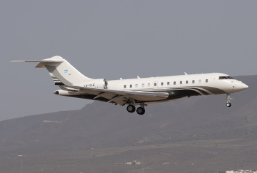 LV-KLE (9392) 2010 Bombardier BD-700-1A11 Global 5000