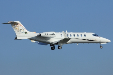 LX-JAG (cn 45-398) Learjet 45