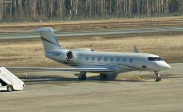 LX-GVI (6095) 2014 Gulfstream Aerospace G650