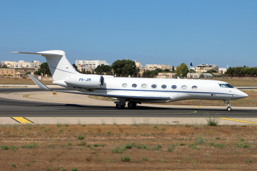 P4-JIM · Gulfstream Aerospace G650ER · MLA / LMML
