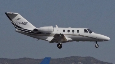 SP-AST (cn 525-0495) Cessna 525 CJ1