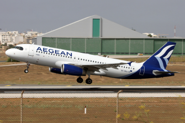 SX-DGJ · Airbus A320-232 · MLA / LMML