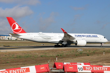 TC-LGO · Airbus A350-941 · MLA / LMML