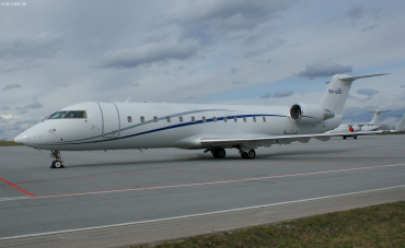 5A-UAD (8087) 2009 Bombardier CL-600-2B19 Challenger 850