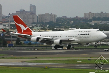 VH-OED (25126) 1991 Boeing 747-4H6
