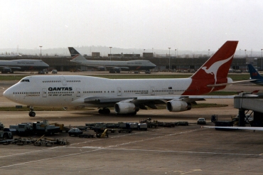 VH-OJO (25544) 1991 Boeing 747-438