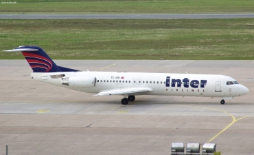 TC-IED (11420) 1992 Fokker 100