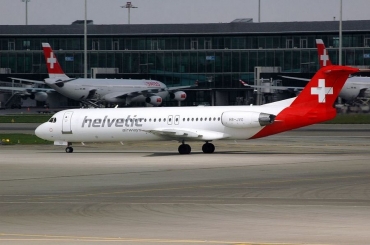 HB-JVG (cn 11478) Fokker 100