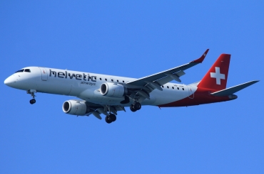 HB-JVN (cn 19000285) Embraer 190-100LR