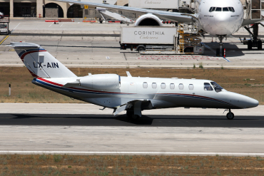 LX-AIN · Cessna 525A Citation CJ2 Plus · MLA / LMML