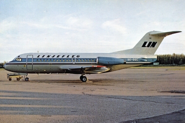 SE-DGC (11069) 1973 Fokker F28-1000 Fellowship