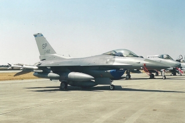 91-0412 (CC-110) 1991 General Dynamics F-16CJ Fighting Falcon
