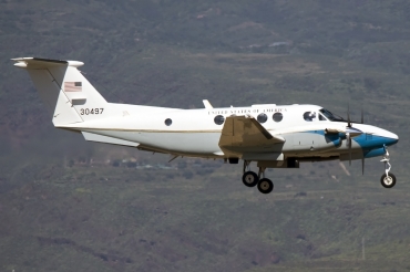 83-0497 (BP-43) 1983 Beechcraft C-12D Huron