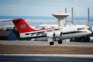 ZE700 (E1021) 1984 British Aerospace BAe-146 CC2