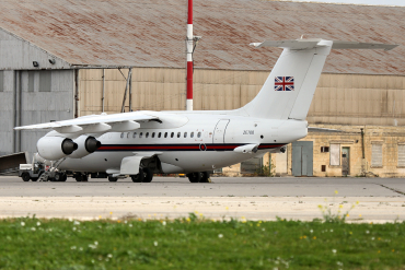 ZE700 (E1021) 1984 British Aerospace BAe-146 CC2