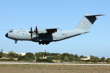 ZM401 · Airbus A400M-180 · MLA / LMML
