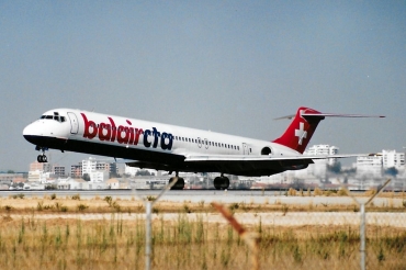 HB-INW (cn 49569) McDonnell Douglas MD-83
