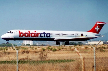 HB-INW (cn 49569) McDonnell Douglas MD-83