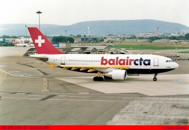 HB-IPN (672) 1993 Airbus A310-325