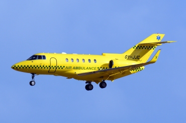 OY-JJC, (cn 258637), Raytheon Hawker 800XP