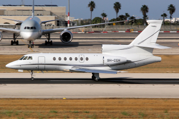 9H-CGH (306) 2001 Dassault Falcon 50EX