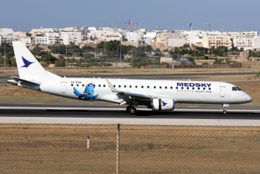 SX-PTM · Embraer 190-100SR · MLA / LMML