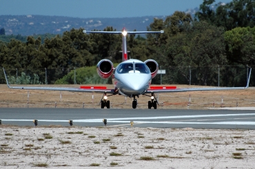 D-CAAE (55-095) 1983 Learjet 55
