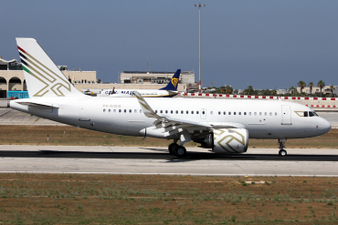 P4-KH519 · Airbus A319-153N ACJ · MLA / LMML
