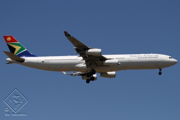 ZS-SXA, (cn 544), Airbus A340-313X