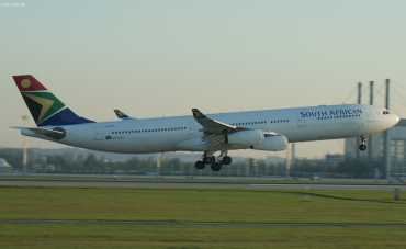 ZS-SXD (cn 0643) Airbus A340-313X