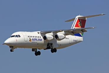 ZS-ASZ (cn E02318) BAe Avro RJ85
