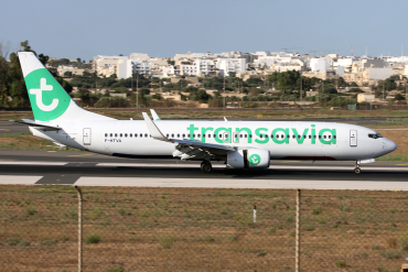 F-HTVA · Boeing 737-8K2(WL) · MLA / LMML
