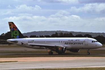 5A-ONB (cn 3236) Airbus A320-214