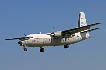 TC-75 (10621) 1981 Fokker F-27-400M Troopship