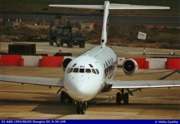 S5-ABG (cn 47560) McDonnell Douglas DC-9-33RC