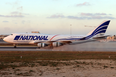 N756CA · Boeing 747-412(BCF) · MLA / LMML