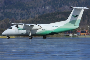 LN-WIJ, (cn 386), De Havilland Canada DHC-8-103 Dash 8