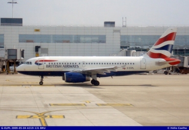 G-EUPL (cn 1239) Airbus A319-131