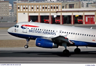 G-EUPR (cn 1329) Airbus A319-131