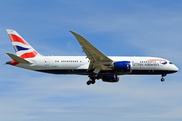 G-ZBJC (cn 38611) Boeing 787-8