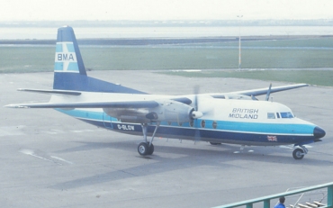 G-BLGW (10231) 1963 Fokker F-27-200 Friendship