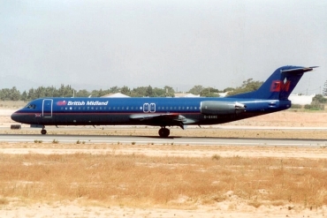 G-BXWE (cn 11327) Fokker 100