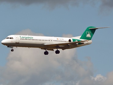 YR-FKA (cn 11340) Fokker 100