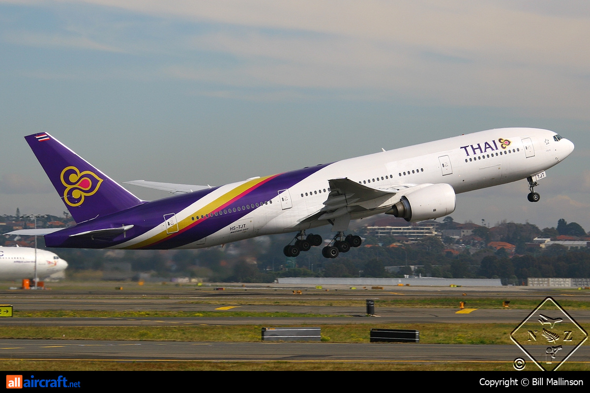 HS-TJT · Boeing 777-2D7/ER · (SYD / YSSY)